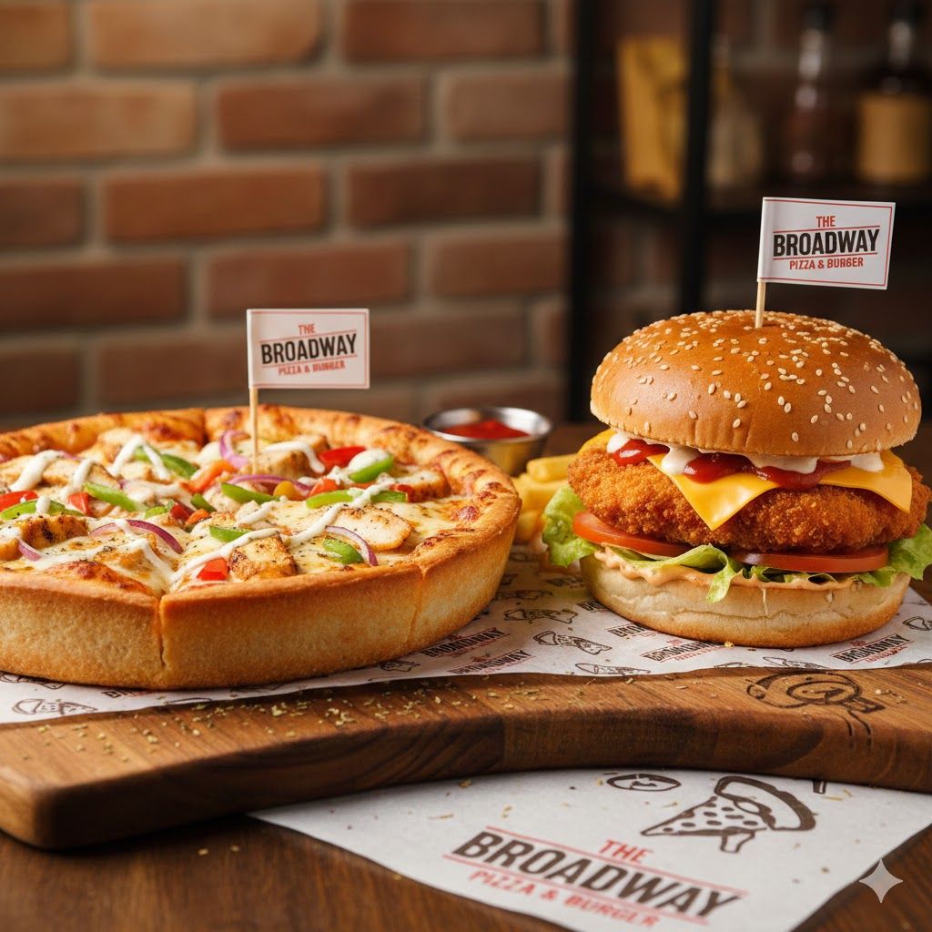 The Broadway Burger & Pizza vendor logo