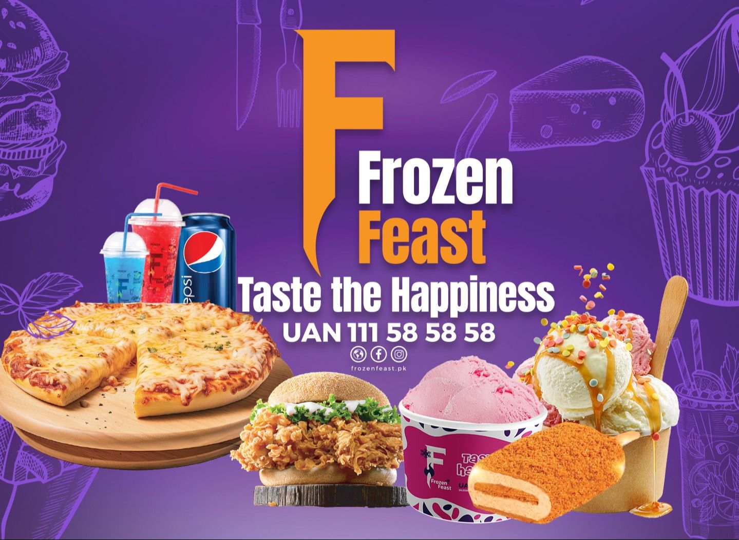 Frozen Feast - Taste The Happiness vendor logo