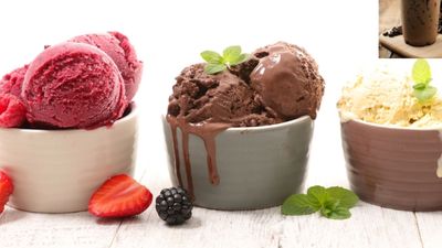 Natural ice cream factory
