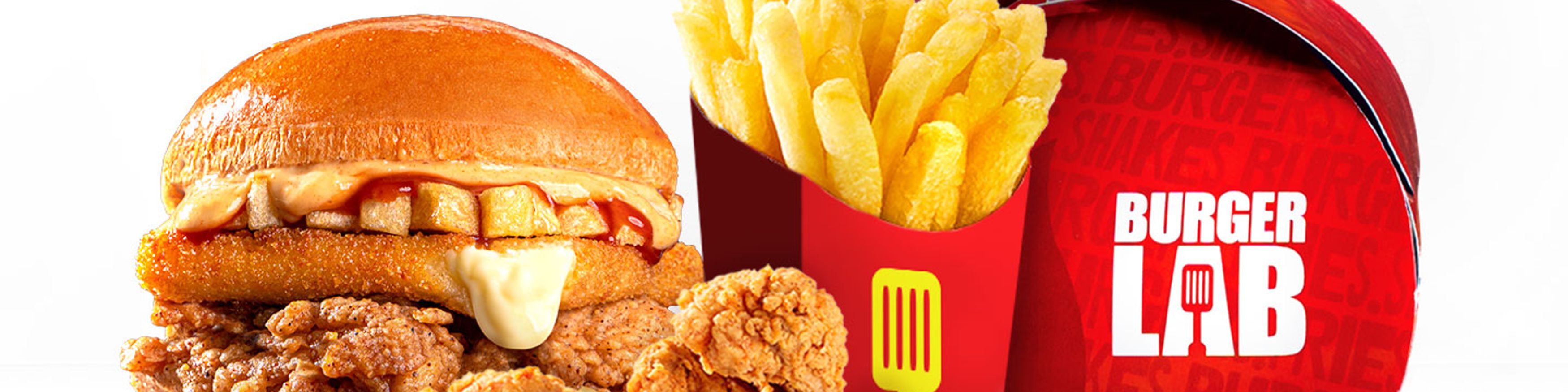 Burger Lab North central menu in Karachi Food Delivery Karachi