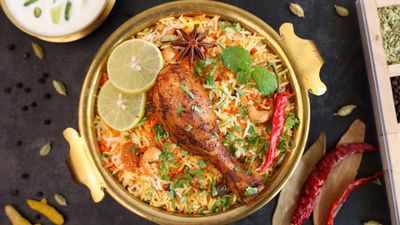 Shahi Biryani and Degi Chargha