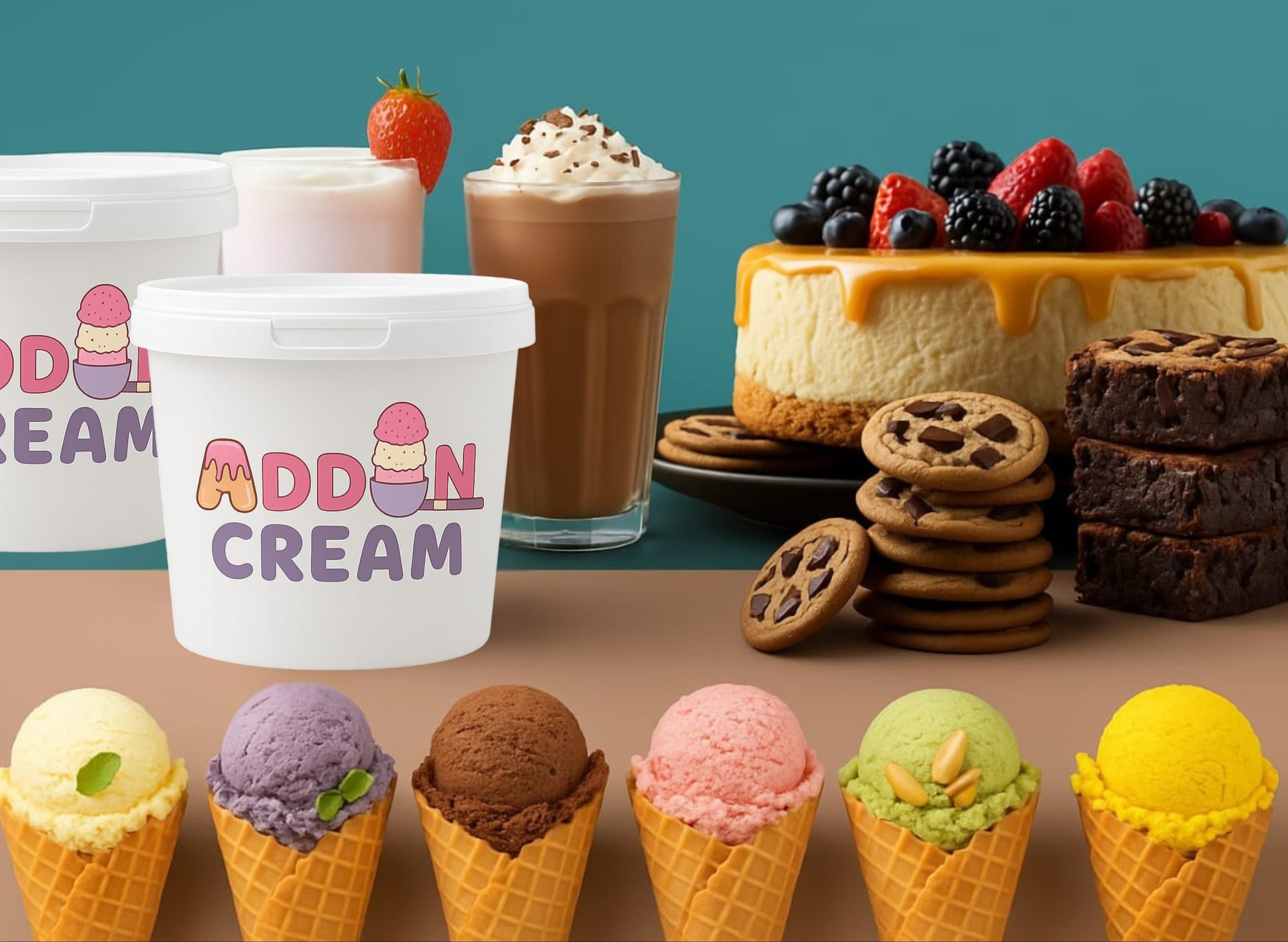 Addon cream vendor logo