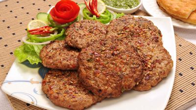 Peshawari Chapli Kabab - Prince Rd