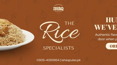 Ishaq Pulao - Gulberg