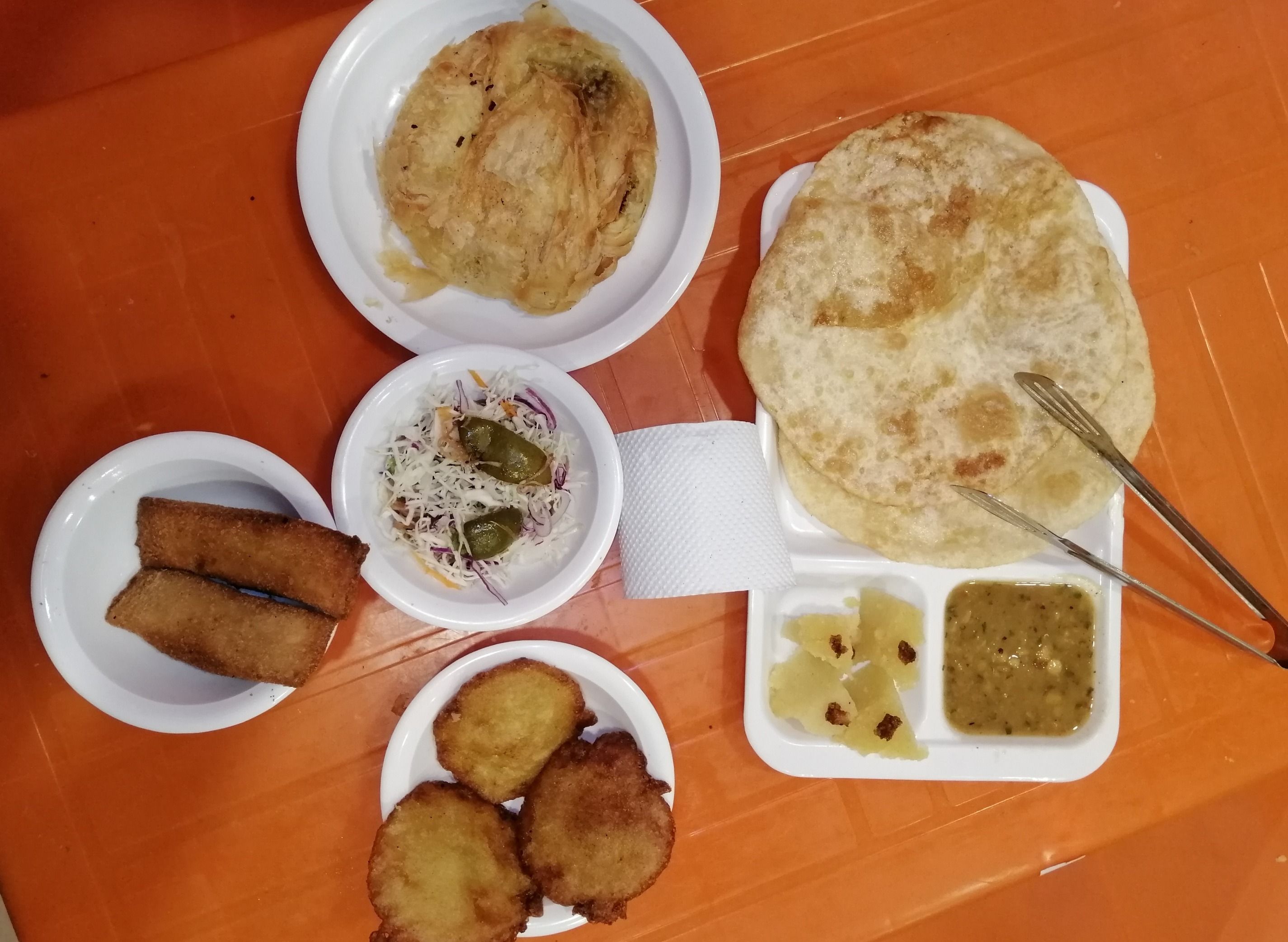 Sheikh Gee samosy waly and Roll PIA Branch menu in Lahore Food