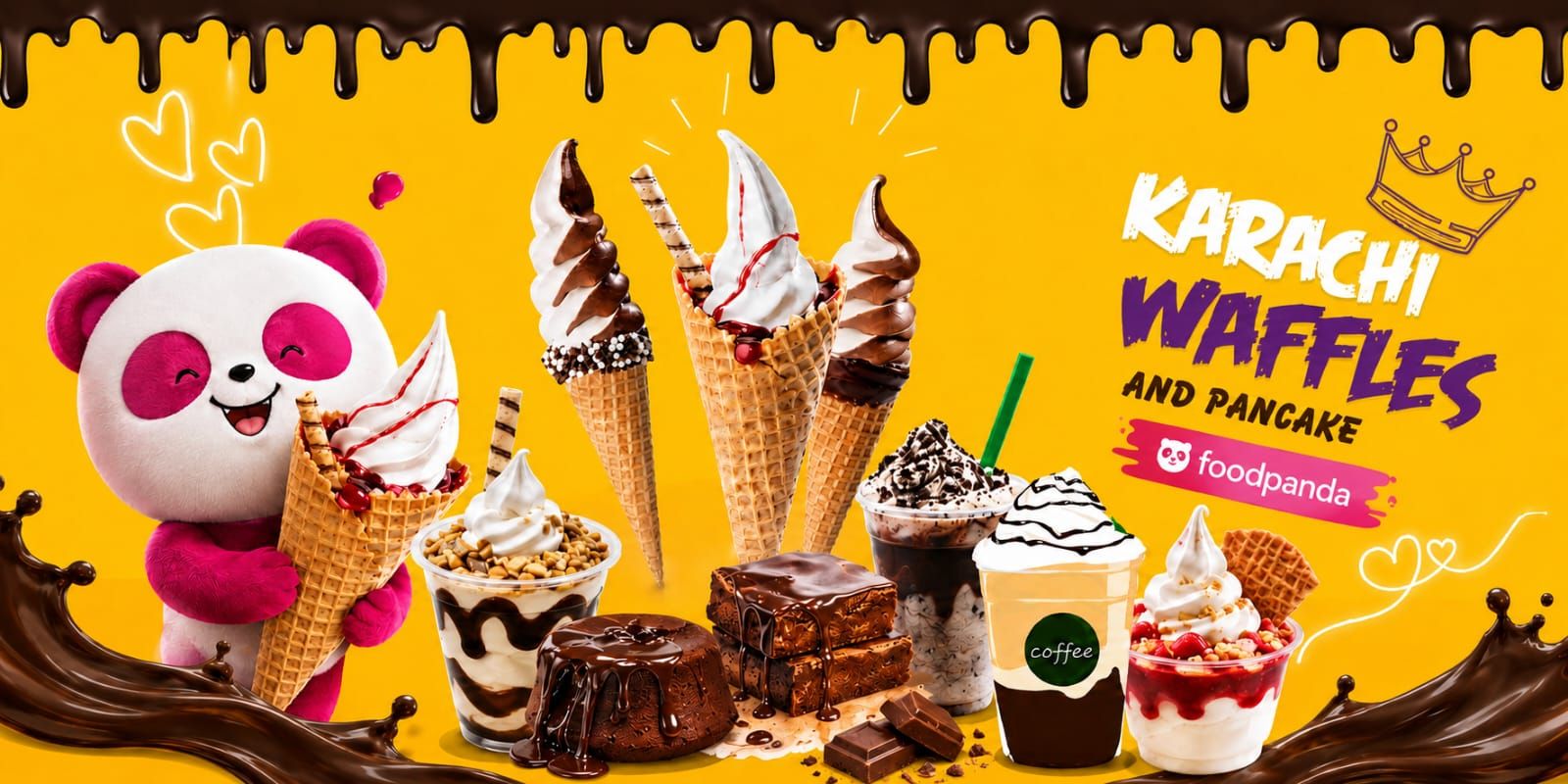 Karachi Waffles & Pancakes vendor logo