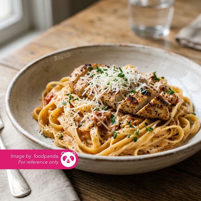 Parmesan Chicken Pasta at Yara, Islamabad