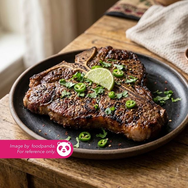 T-Bone Steak at Yara, Islamabad