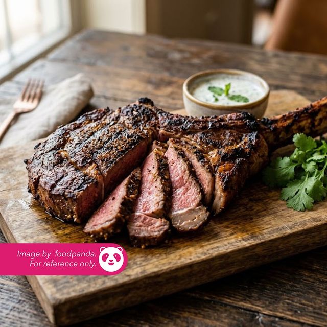 Tomahawk Steak at Yara, Islamabad