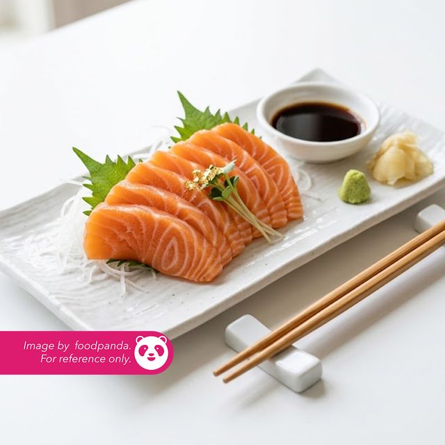 Salmon Sashimi at Yara, Islamabad