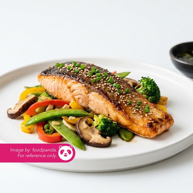 Salmon Teppanyaki at Yara, Islamabad
