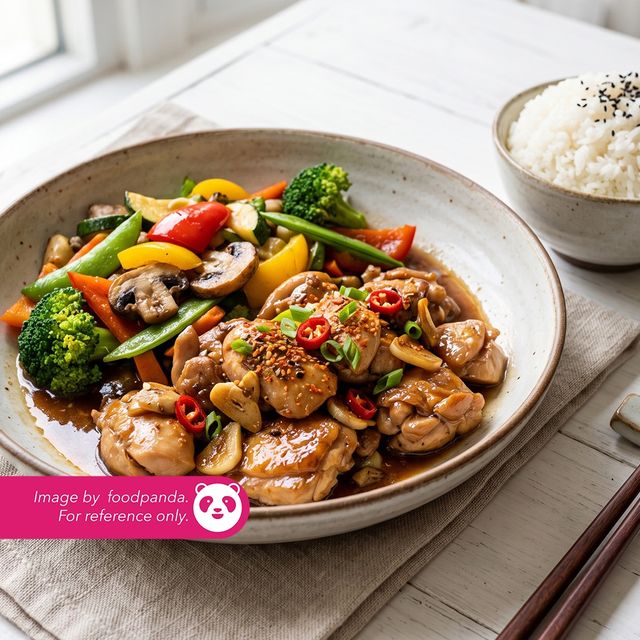 Chicken Teppanyaki at Yara, Islamabad
