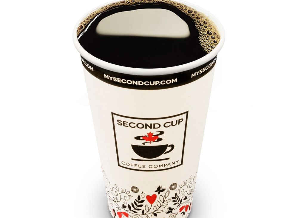 Second deals cup coffee