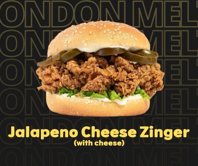Jalapeno Cheese Zinger – London Melt Lahore