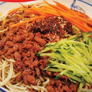 Beef Cold Noodles 牛肉凉面