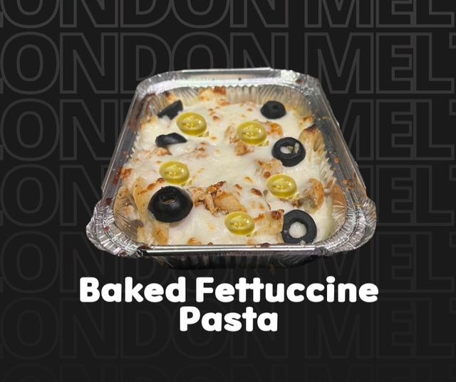 Baked Cheese Fettuccine – London Melt Lahore