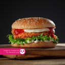 Chicken Cheese Madness Burger