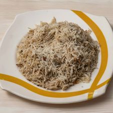 Sada Pulao — served at Haji Faqeer Muhammad Pulao Corner, Nawabshah