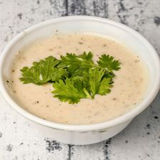 Raita — served at Haji Faqeer Muhammad Pulao Corner, Nawabshah