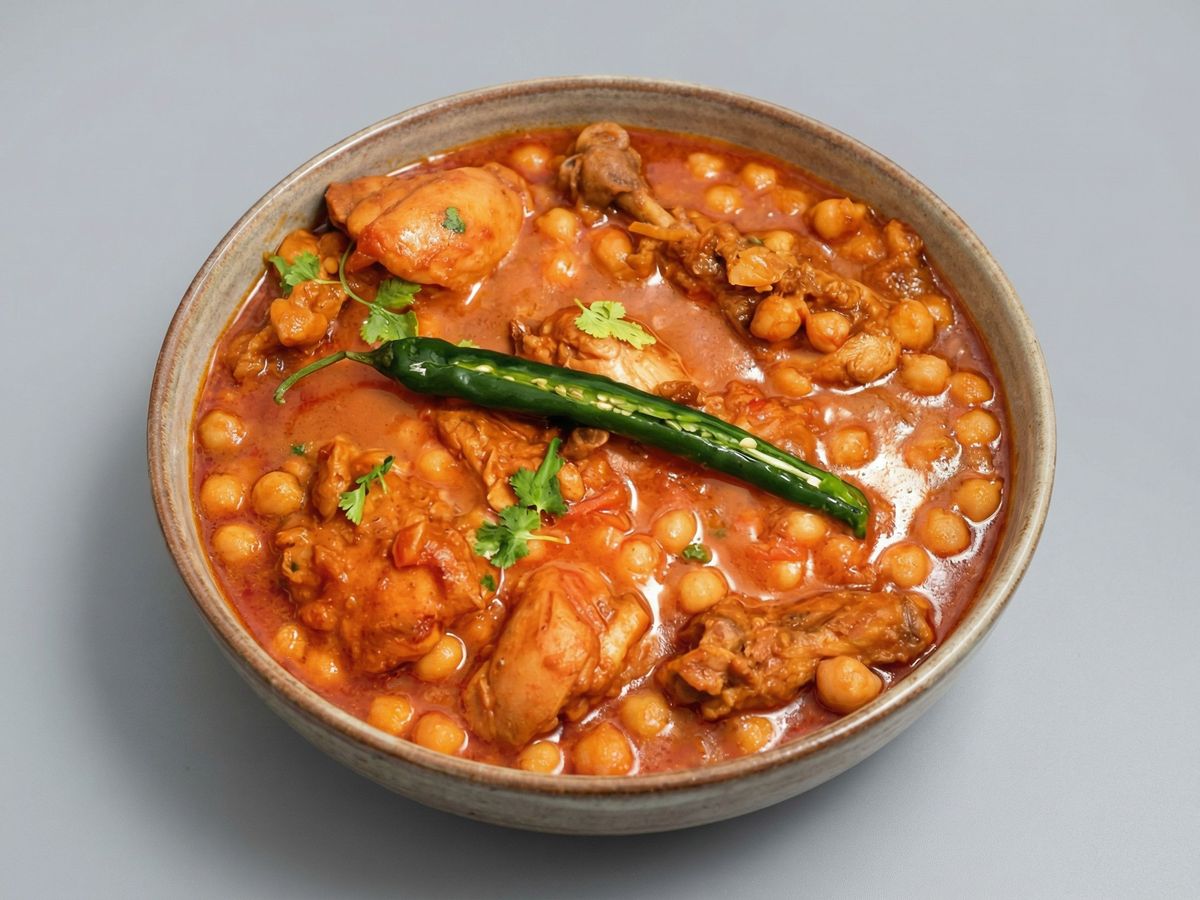 Chicken chickpea curry