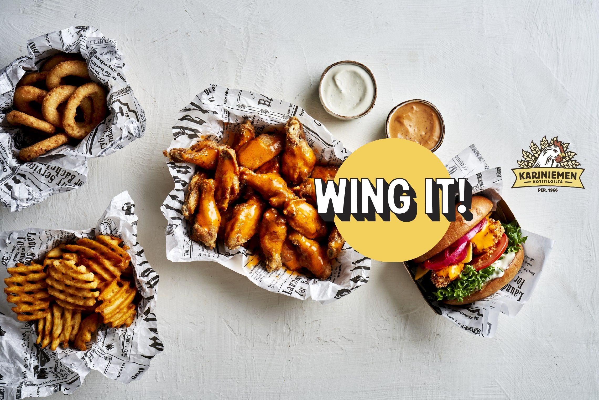 Wing it! Lieto | Menu and food delivery in Lieto | foodora