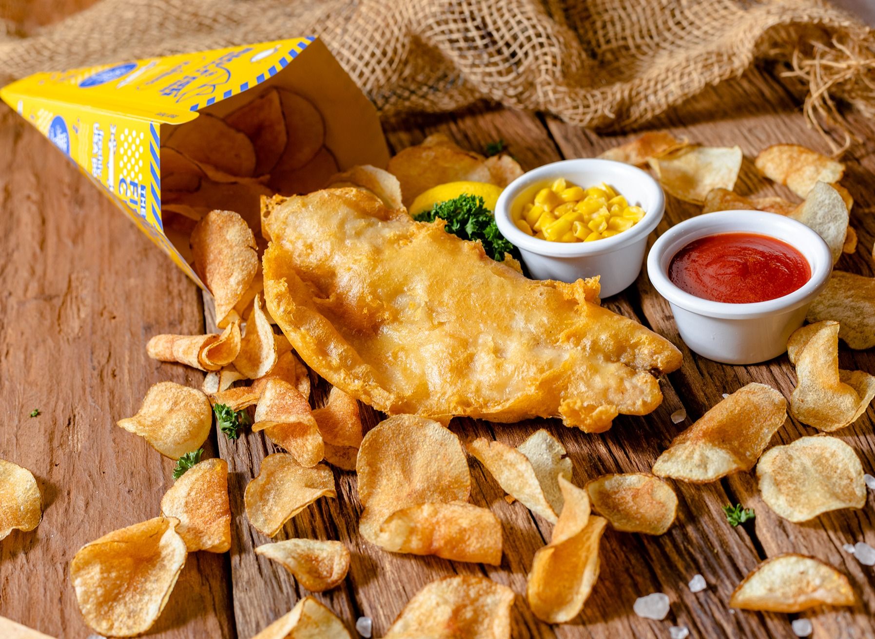 Big Fish Small Fish - Fish & Chips, Pasta and More (Bugis Junction) - Islandwide vendor logo