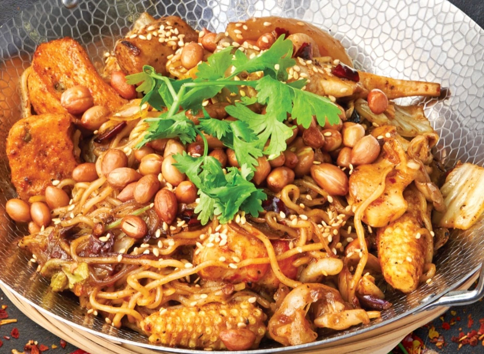 Dajie Makan Place Halal Mala, Grilled Fish and Fried Rice (Bedok