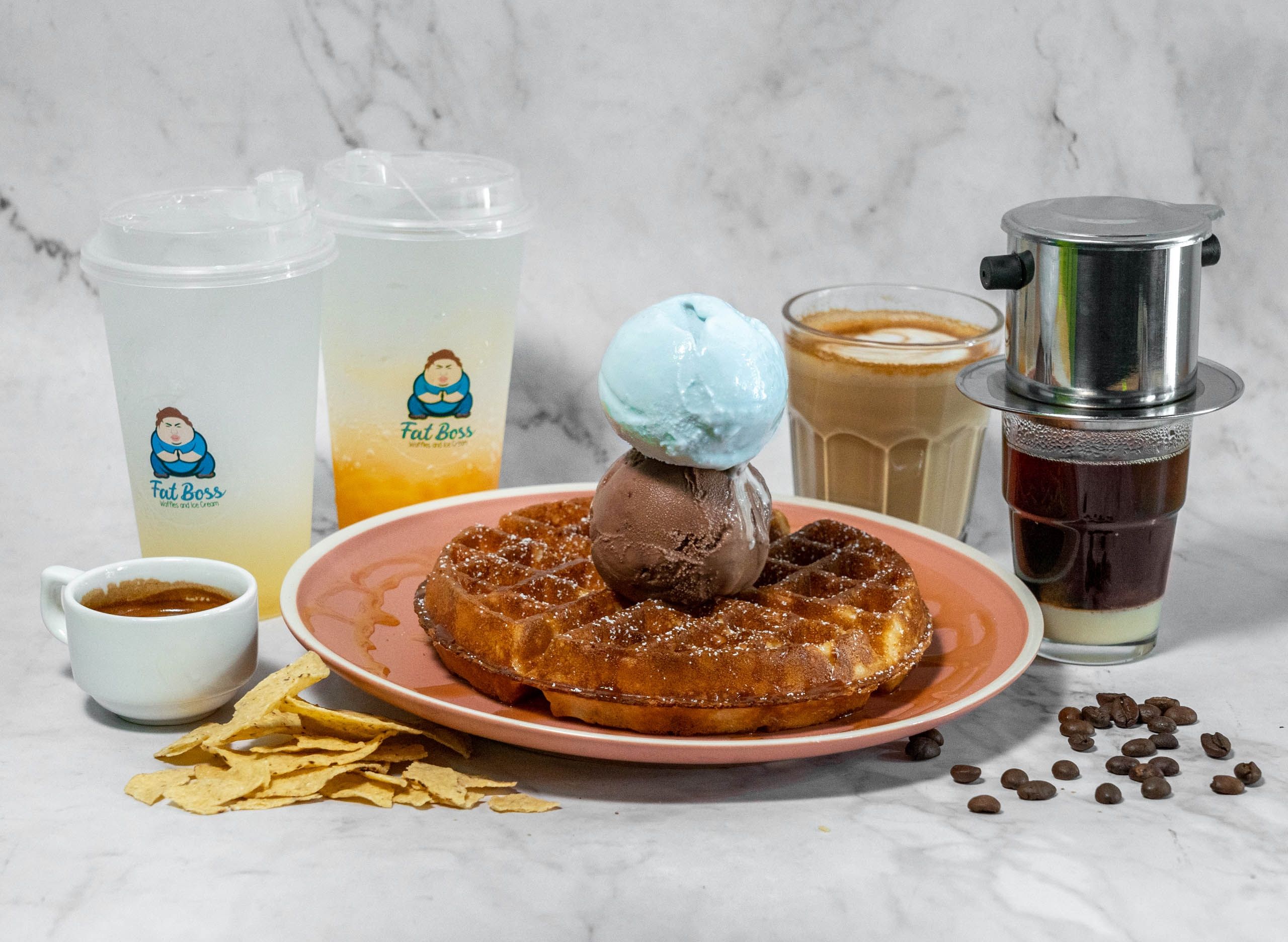 Fat Boss Waffles and Ice cream (Ang Mo Kio) Delivery Near You
