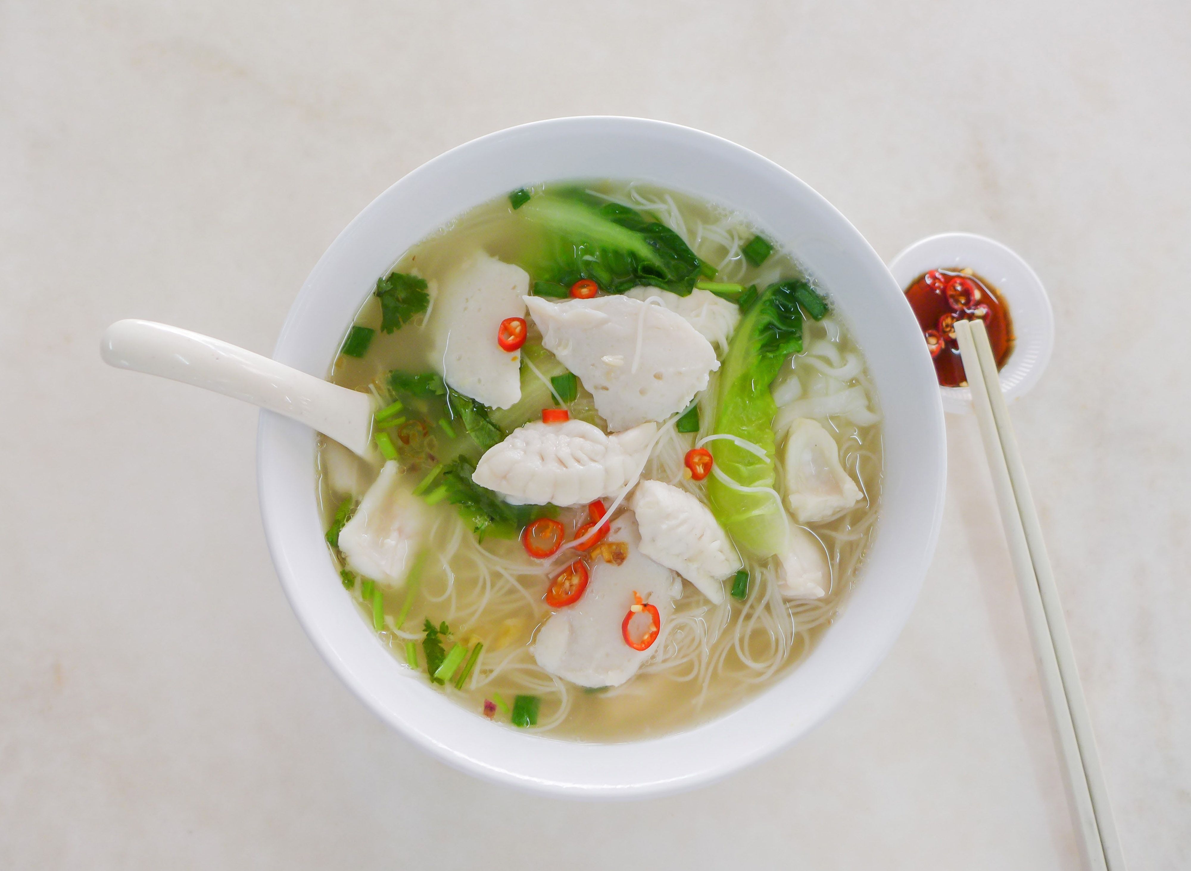 Fish soup and ban mian Rivervale Plaza Kopitiam Delivery Near You