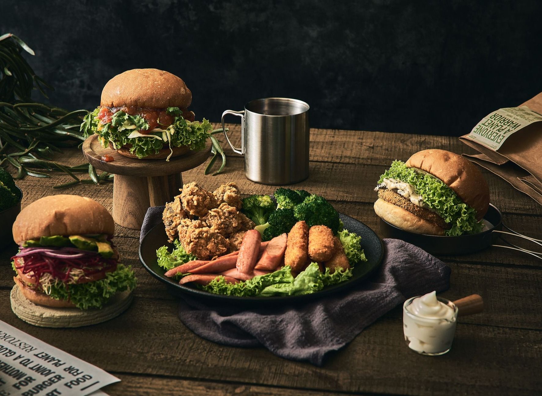 Veganburg (Jalan Eunos) vendor logo