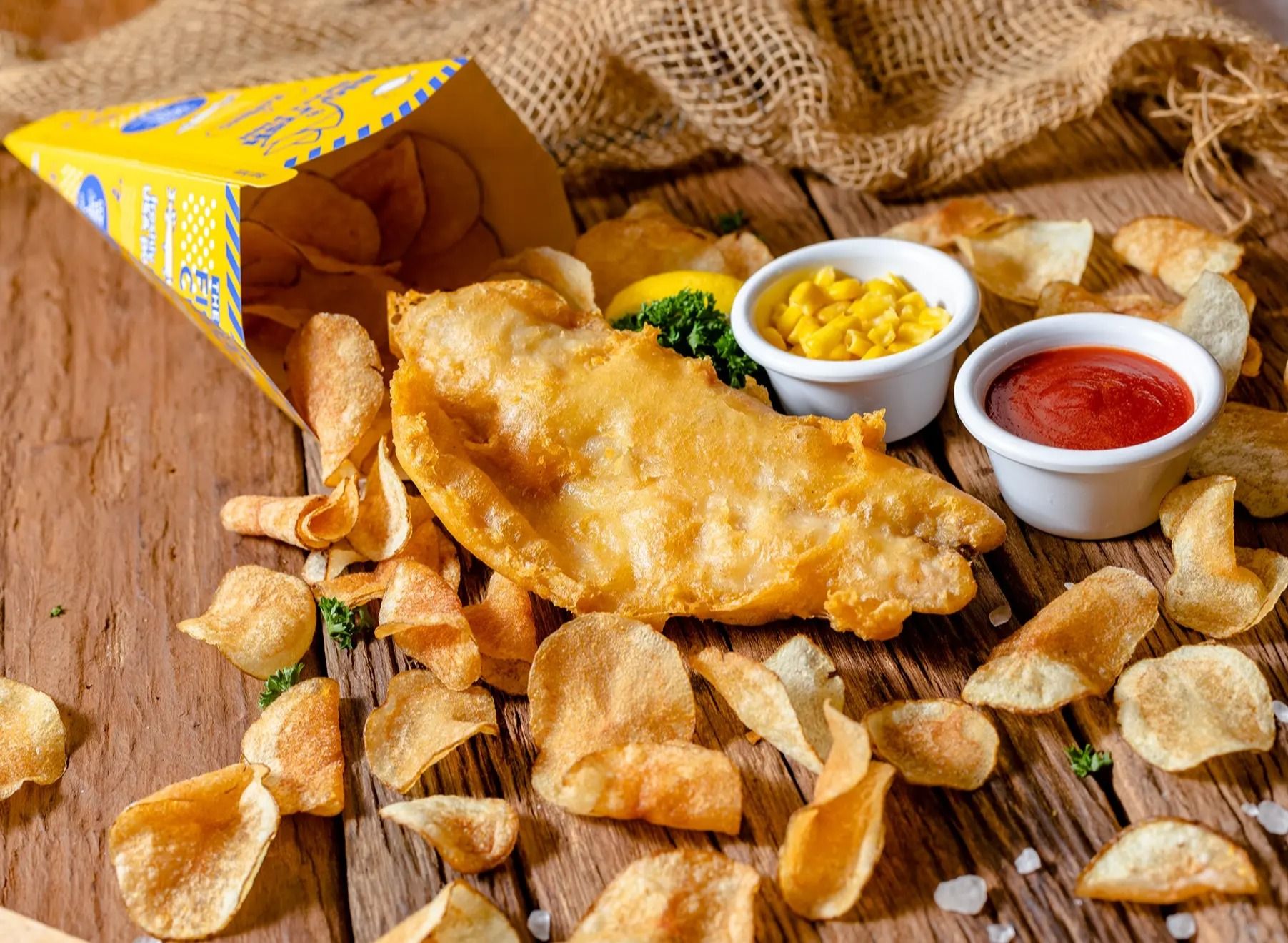 Big Fish Small Fish Fish & Chips, Pasta and More (Bugis Junction