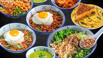 Thunder Tea Rice (Lau Pa Sat)