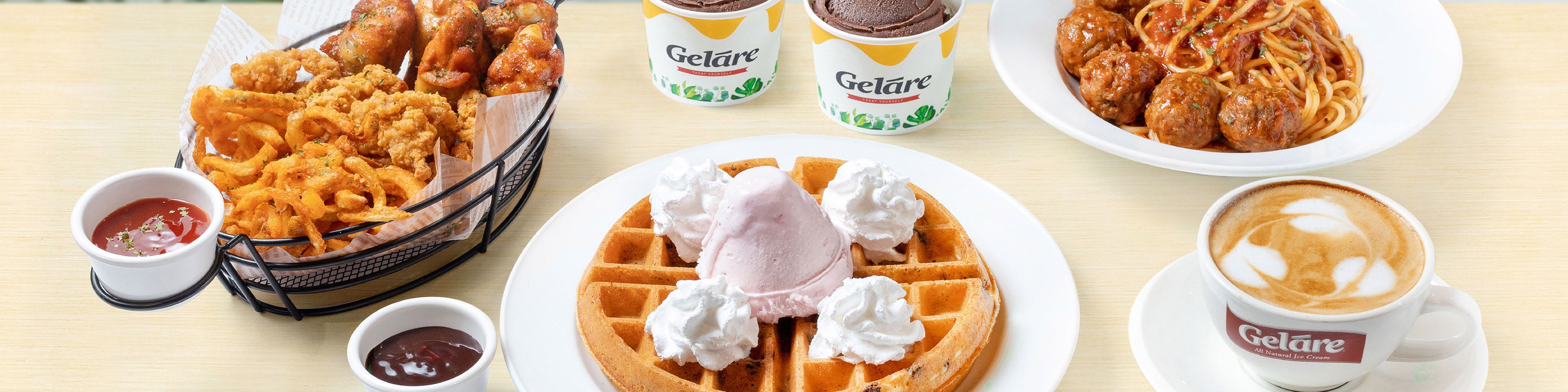 Geláre (Bugis+) vendor logo