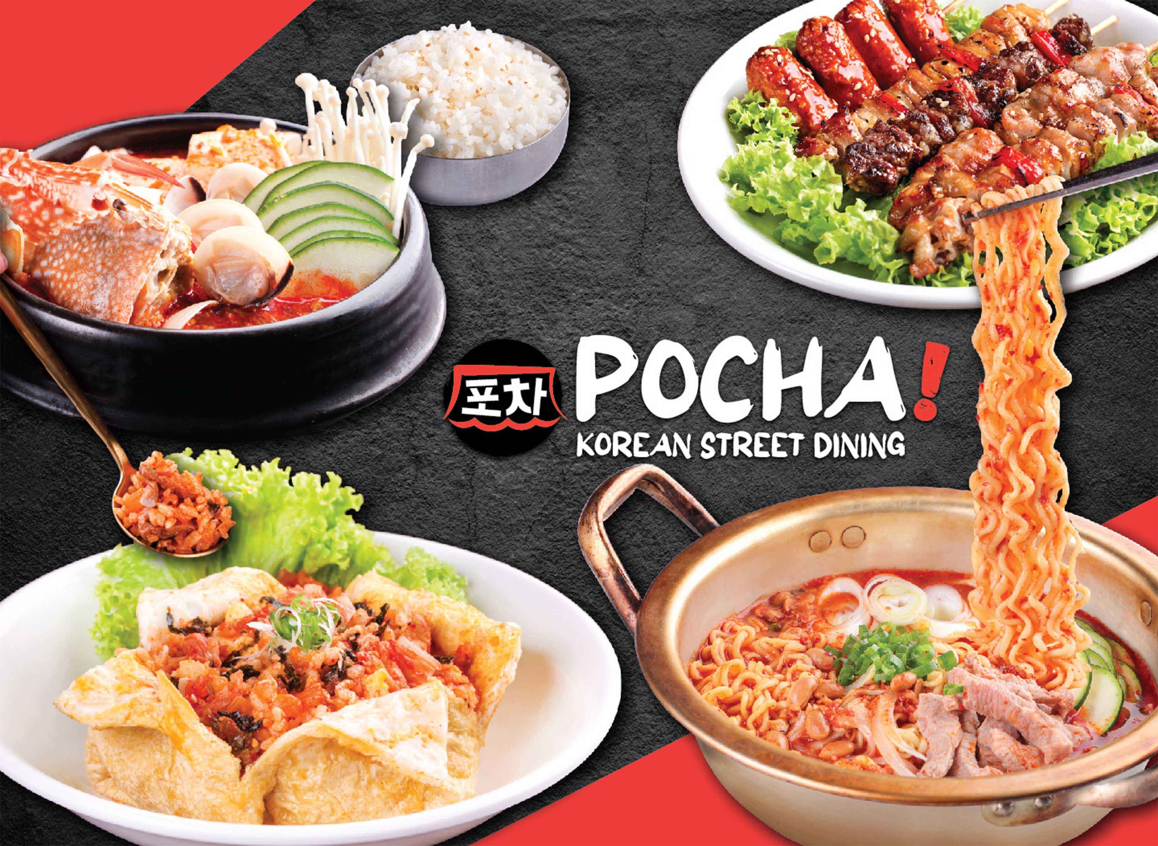 POCHA! Korean Street Dining (Jurong Gateway) vendor logo