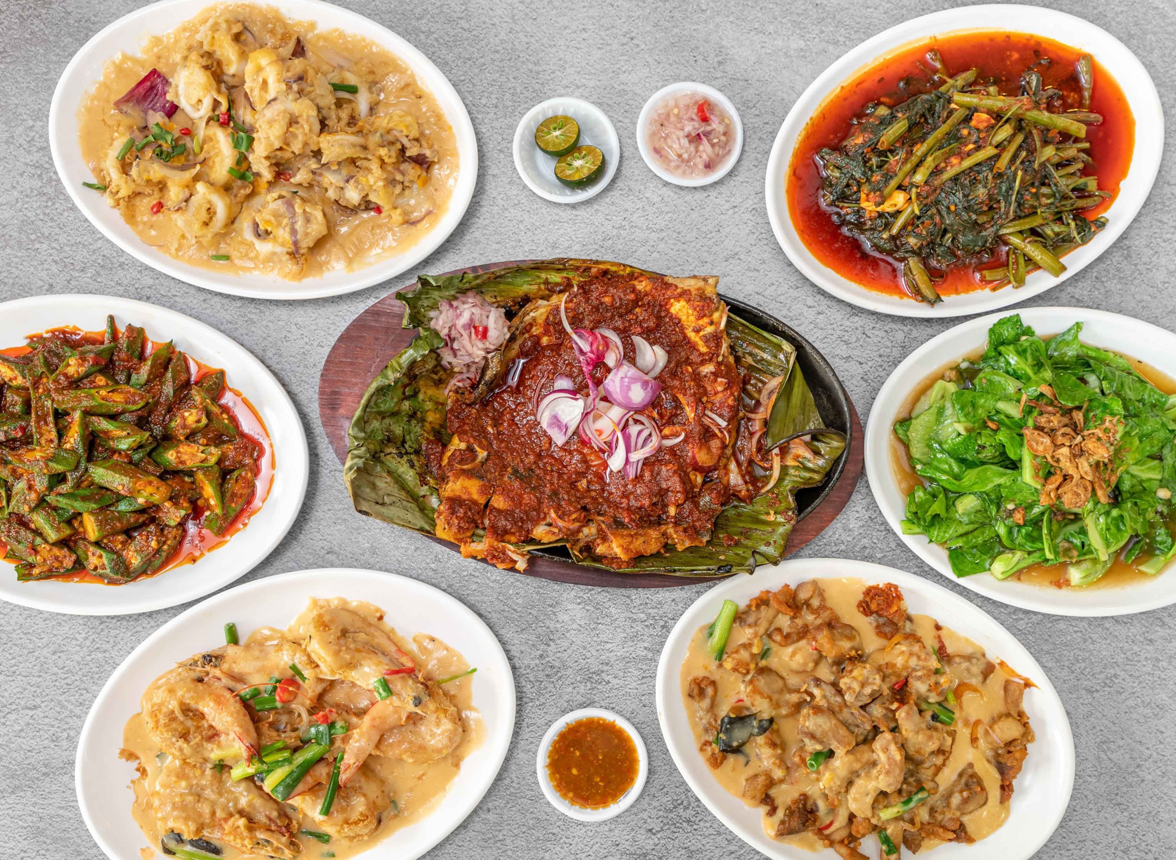 Xin Fa Melaka BBQ Seafood (Bukit Canberra Hawker Centre)菜单 新加坡美食外送 foodpanda