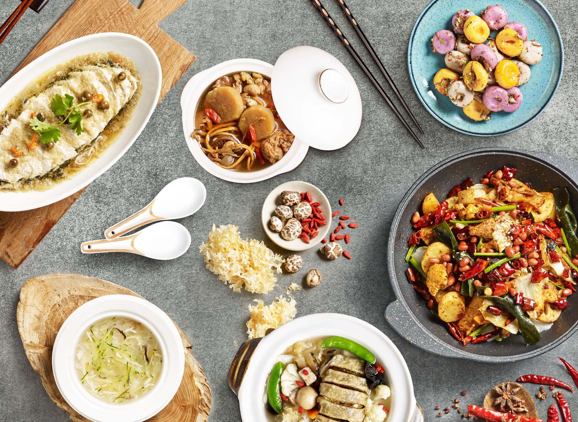 Lotus Vegetarian Restaurant Royal Square Novena Delivery Near You 