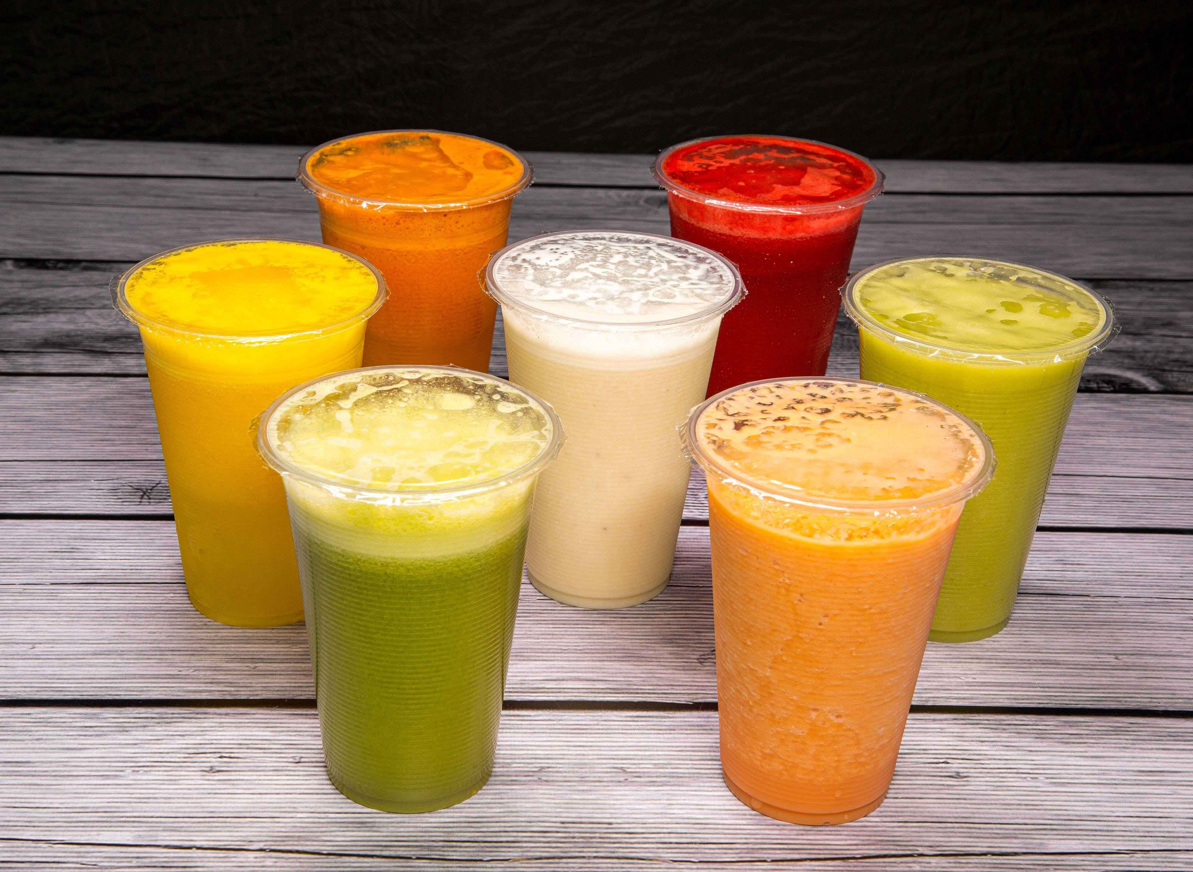 Fresh Fruit Juice Sugar Cane Juice (Pek Kio Market & Food Centre