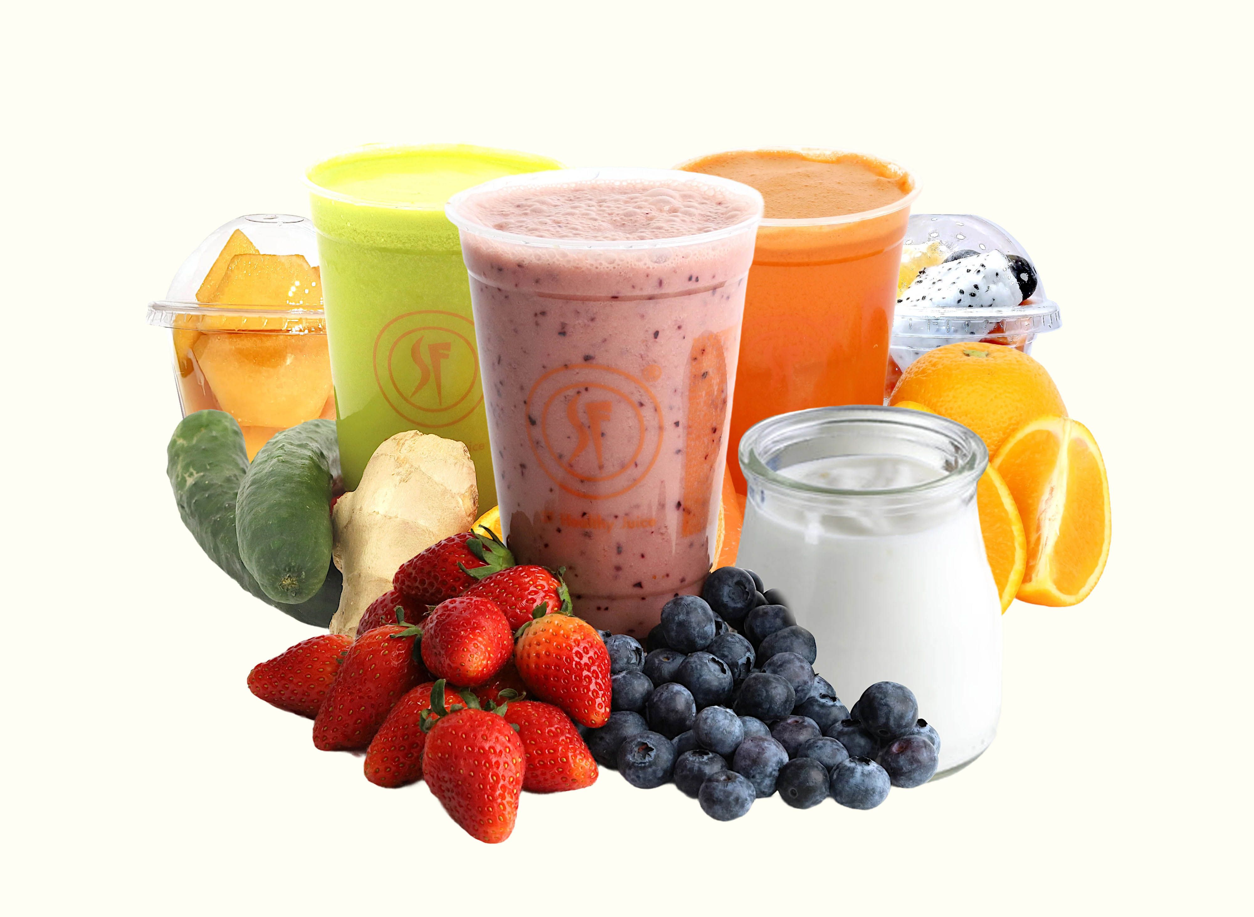 SF Fruits & Juices (Jewel Changi Airport) vendor logo