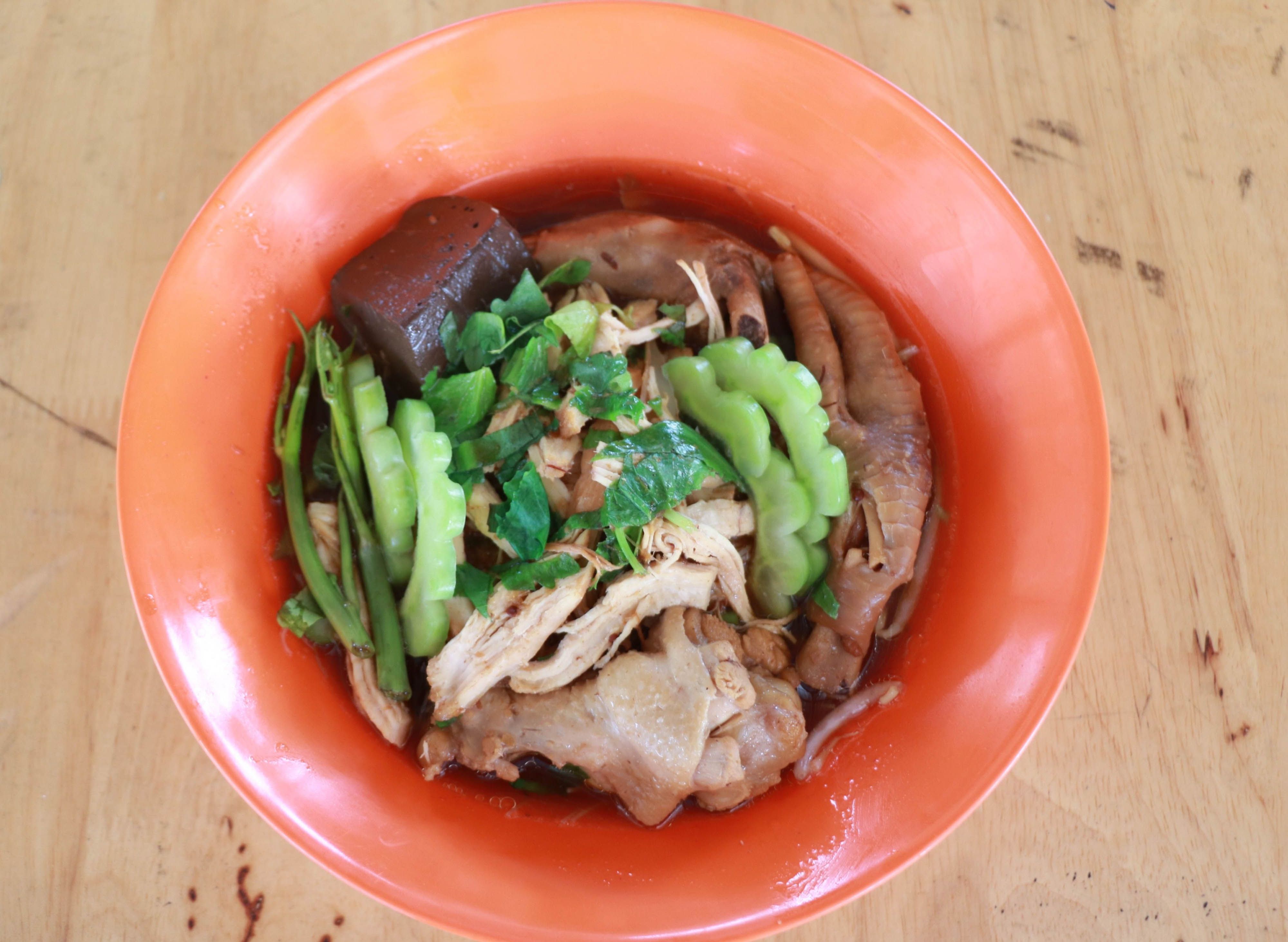 Indy Braised Chicken with Bitter Gourd Noodles Chatuchot Road delivery