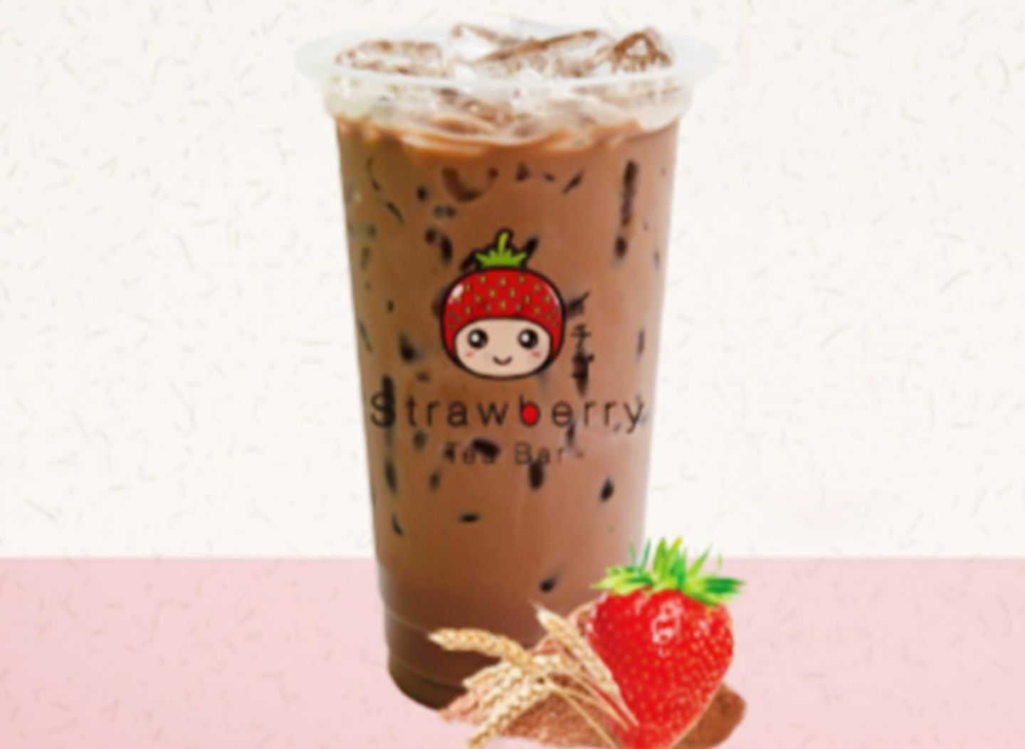 Strawberry Milk - Paradise Smoothie Bubble Tea & Coffee