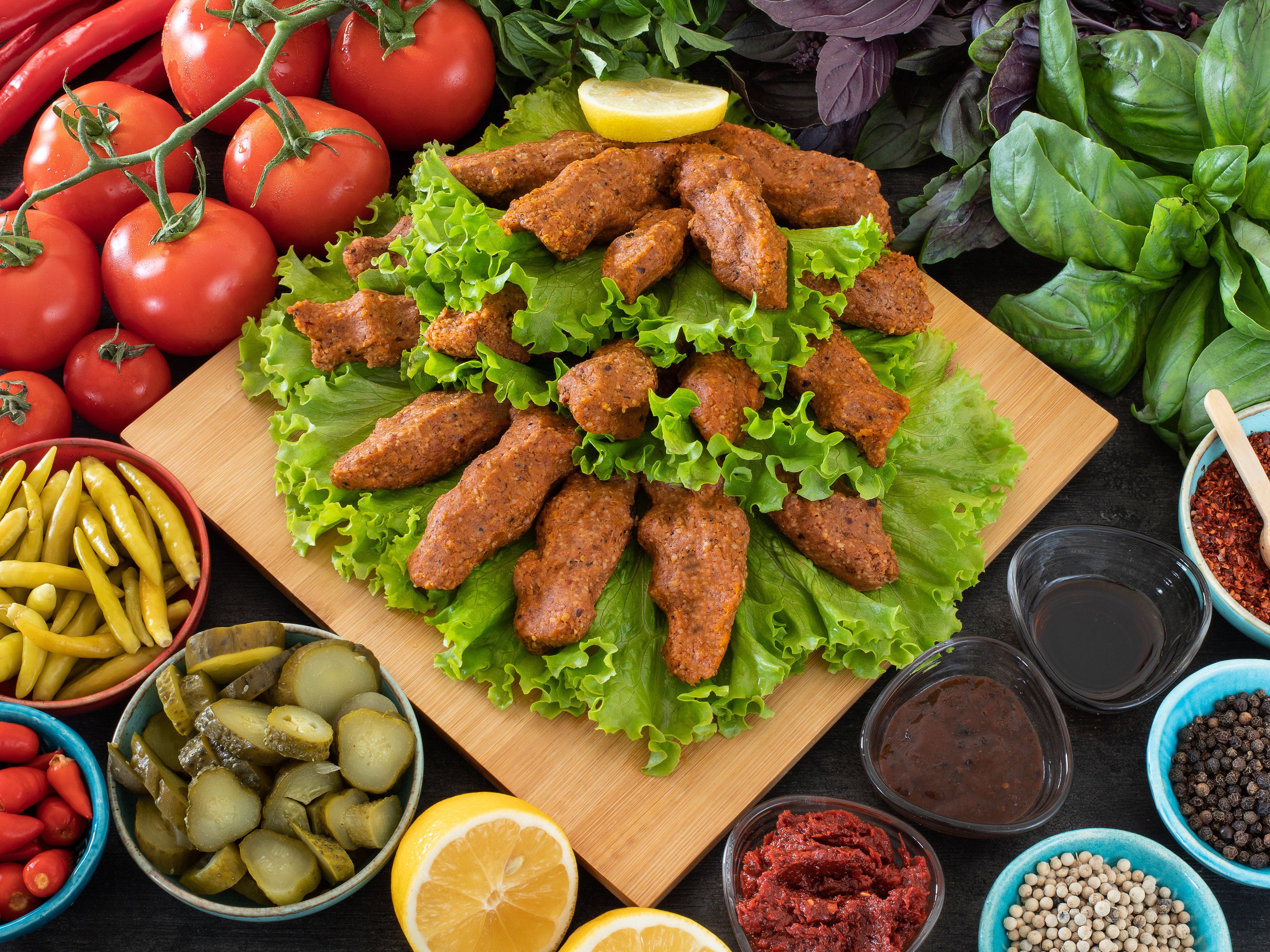 Hacı Bey Çiğ Köfte vendor logo