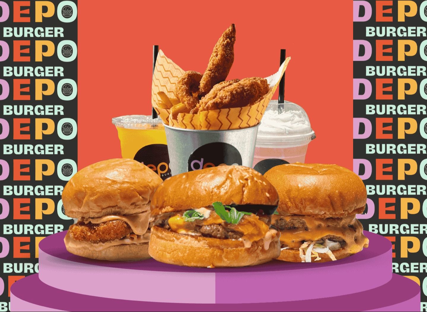 Depo Burger vendor logo