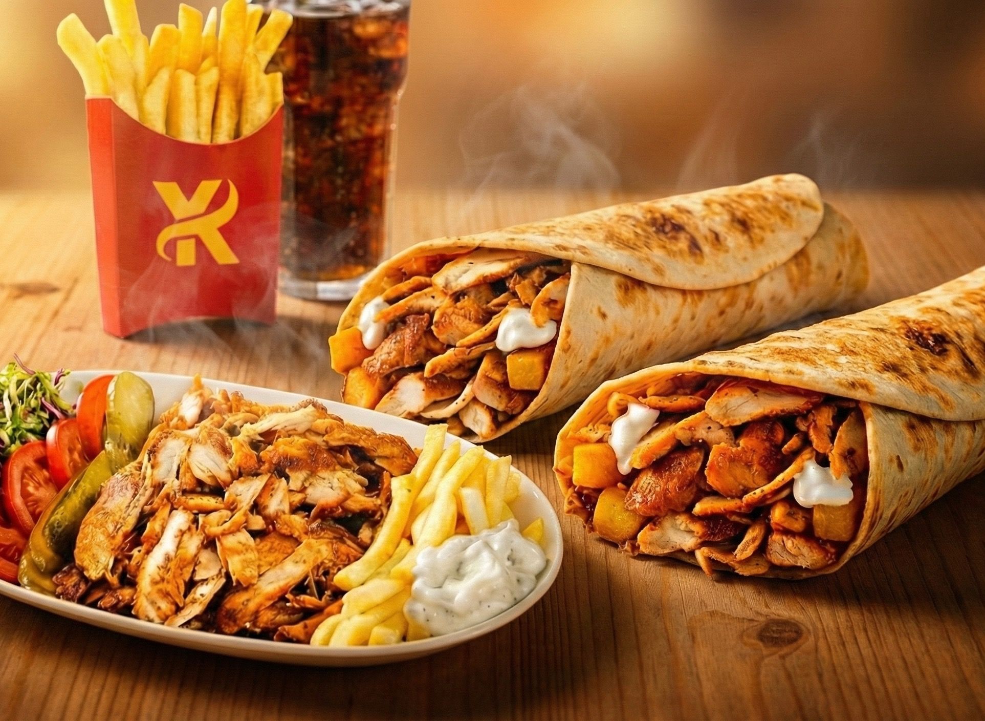Yk Shawarma Döner vendor logo