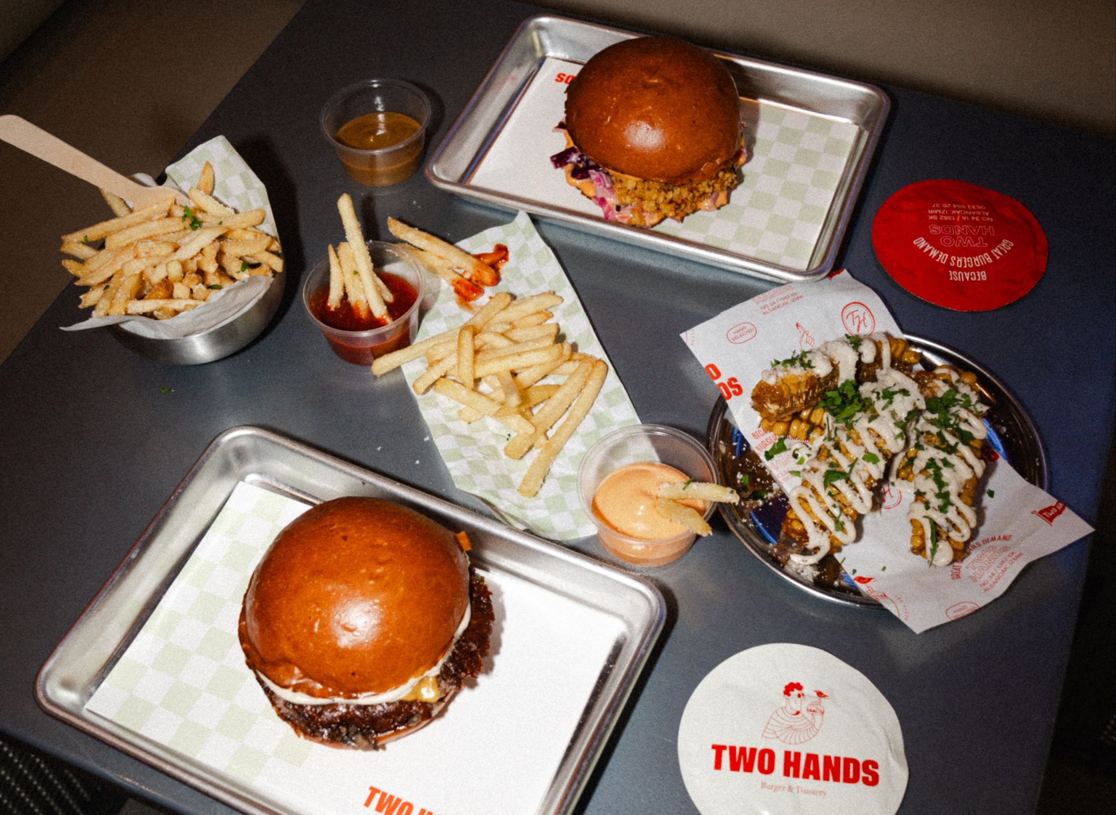 Two Hands Burger & Toastery vendor logo