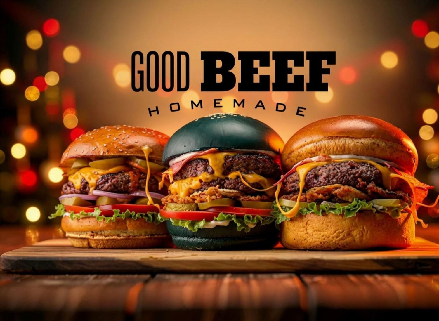 Good Beef Homemade Burger vendor logo