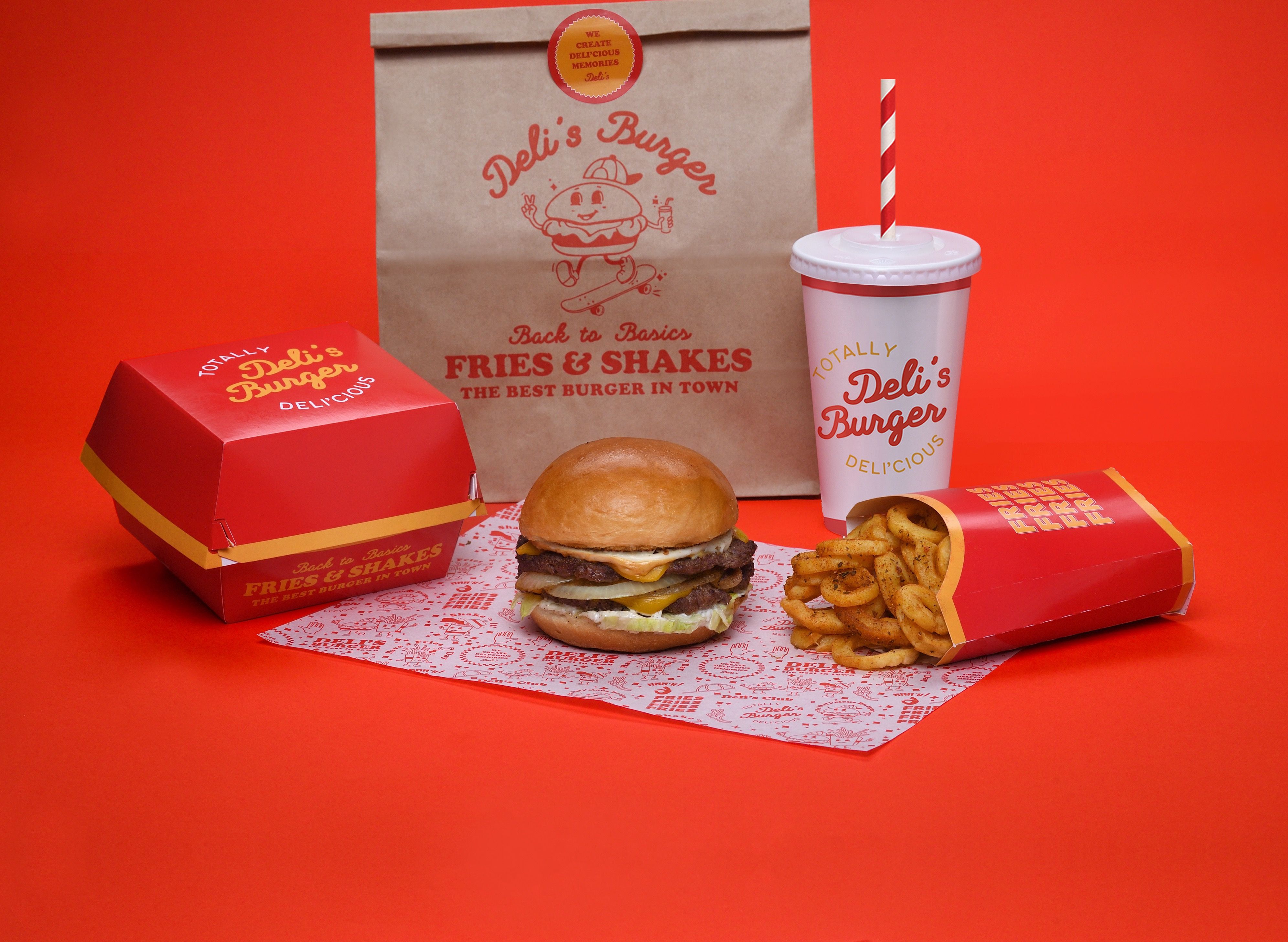 Deli's Burger vendor logo