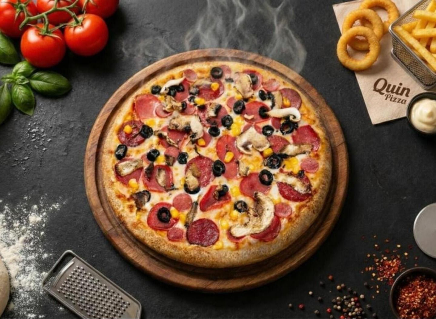 Quin Pizza vendor logo