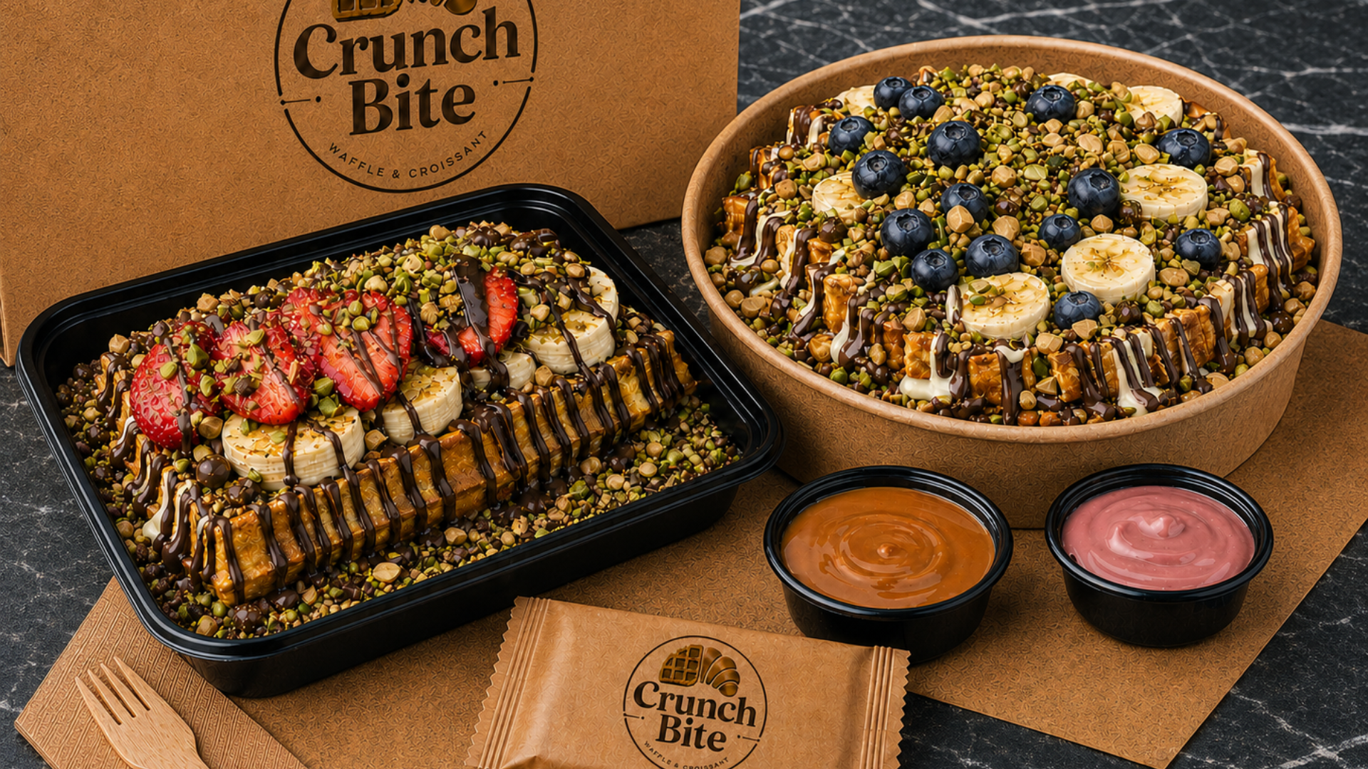 Crunch Bite Waffle vendor logo