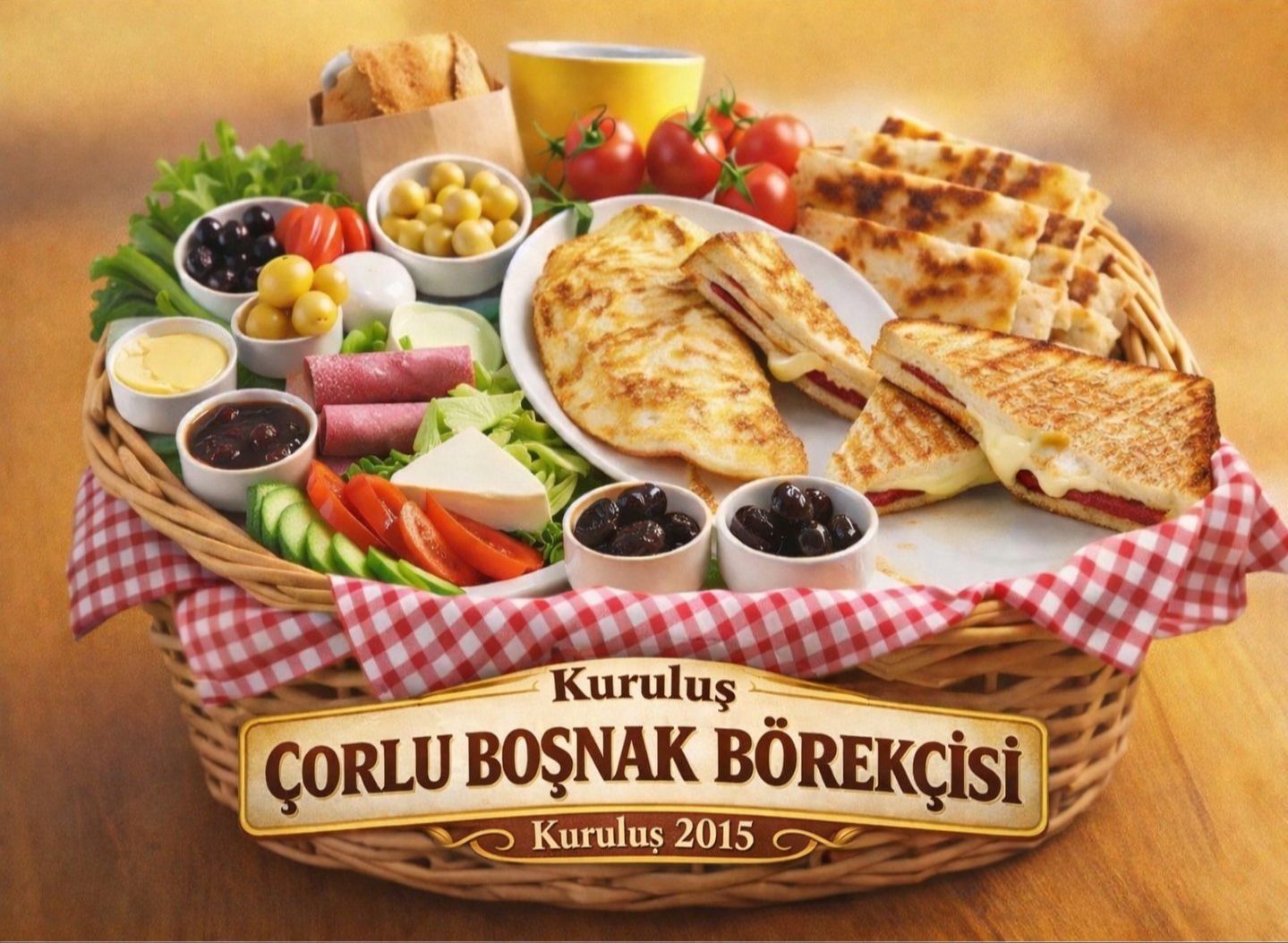 Meşhur Boşnak Börekçisi Kahvaltı Tost Gözleme Fast Food vendor logo
