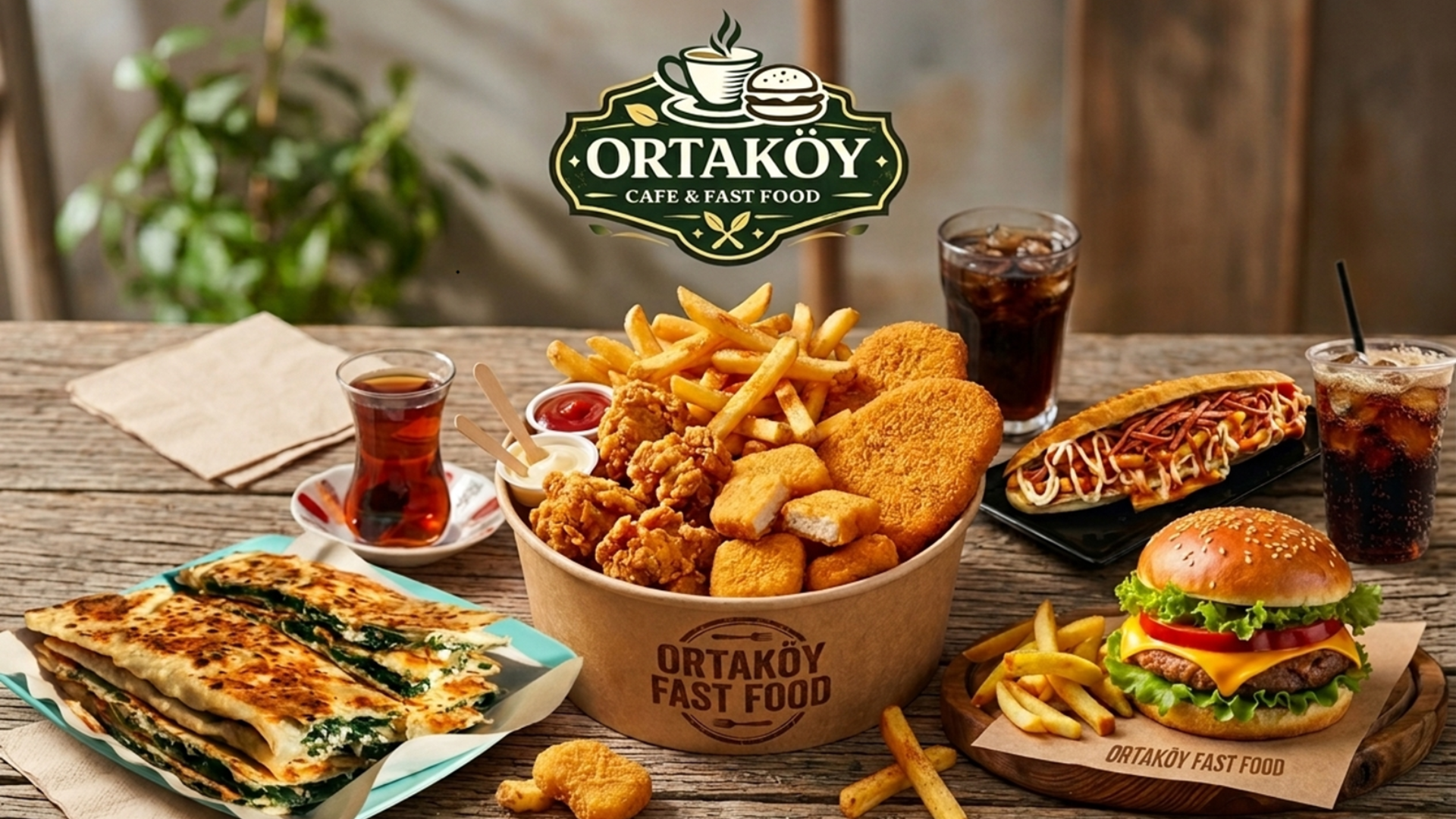 Ortaköy Cafe & Fast Food vendor logo